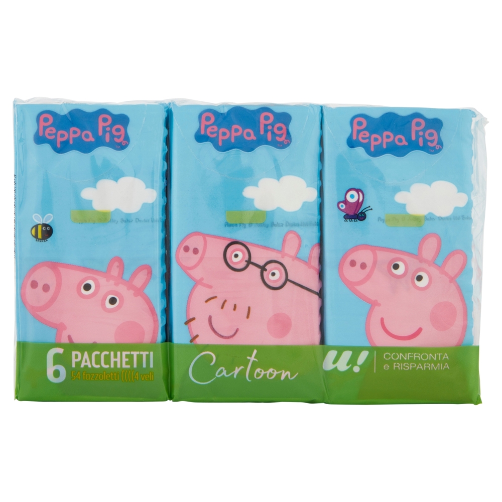 6 Pacchetti di Fazzoletti Decorati 4 Veli U! Confronta e Risparmia
